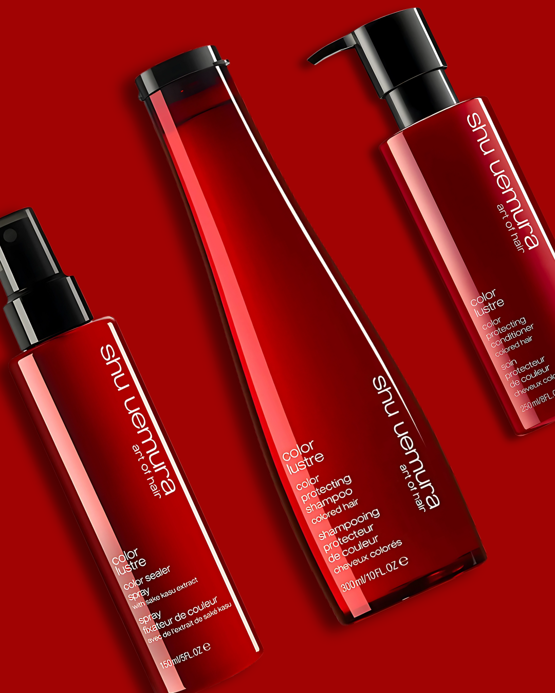 Shu Uemura Color Lustre Color Sealer Spray – Leave-In Protection for Colored Hair, 150ml